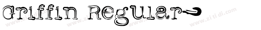 Griffin Regular字体转换